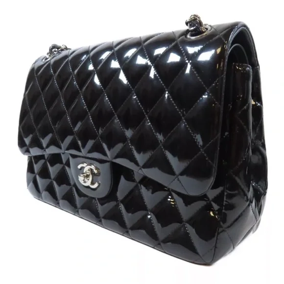 💎 JUMBO 💎 CHANEL DOUBLE FLAP QUILTED LUXURIOUS BAG - Picture 9 of 15